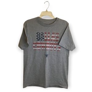 Authentic Dallas Cowboys unisex printed T-shirt